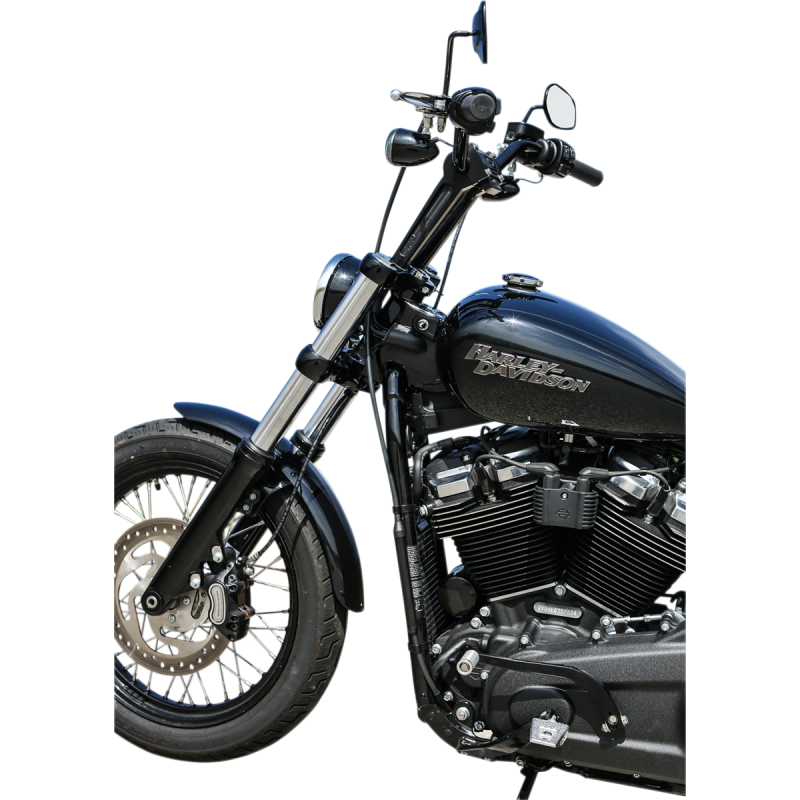 THRASHIN SUPPLY CO. RISER 8" STRGHT W/CO BLK TSC-8025-1