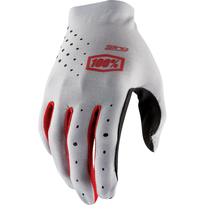 100% SLING MX GLOVES GREY MD 10023-00016