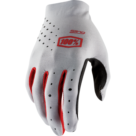 100% SLING MX GLOVES GREY MD 10023-00016