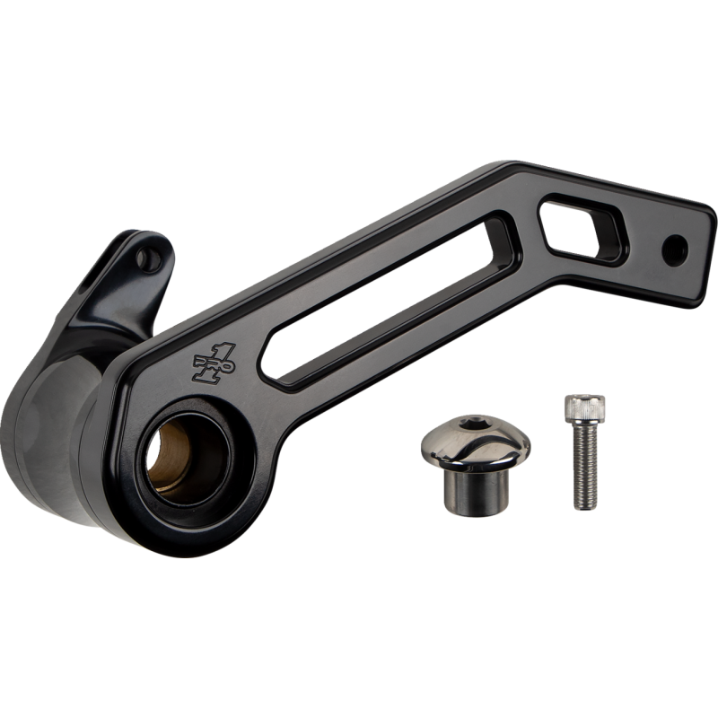 PRO-ONE PERF.MFG. TOURING BRAKE ARM, BLACK, 14 & UP FLHT 500773B