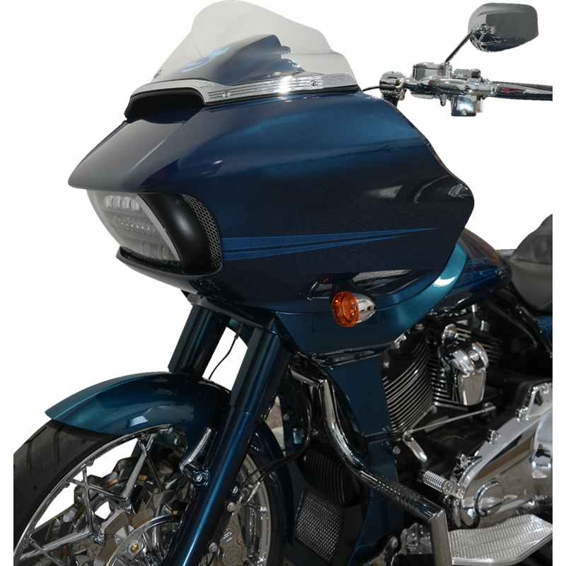 KLOCK WERKS WINDSHIELD FLARE FLTR SPORT 9" CLEAR KWW-01-0659
