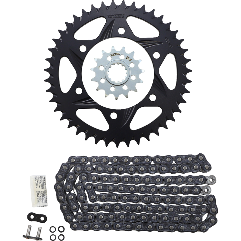 VORTEX CHAIN KIT FZ-10 BLACK CK6454