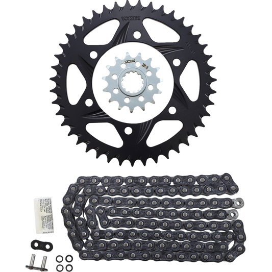 VORTEX CHAIN KIT FZ-10 BLACK CK6454