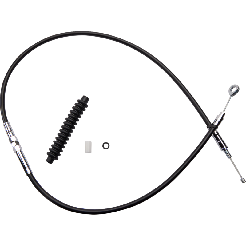 DRAG SPECIALTIES BLACK HE CLUCH CABLE 4321948HE