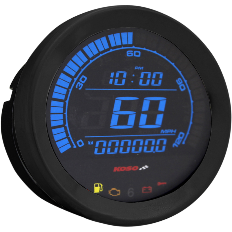KOSO NORTH AMERICA SPEEDO HD 4" BLK BA051010