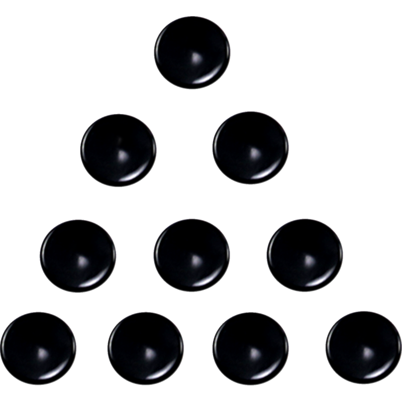 DRAG SPECIALTIES COVER BOLT 1/4 BTN ALN BK 352074