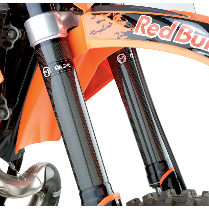 MOOSE RACING MOOSE CARBON FIBER FORK COVERS FG01