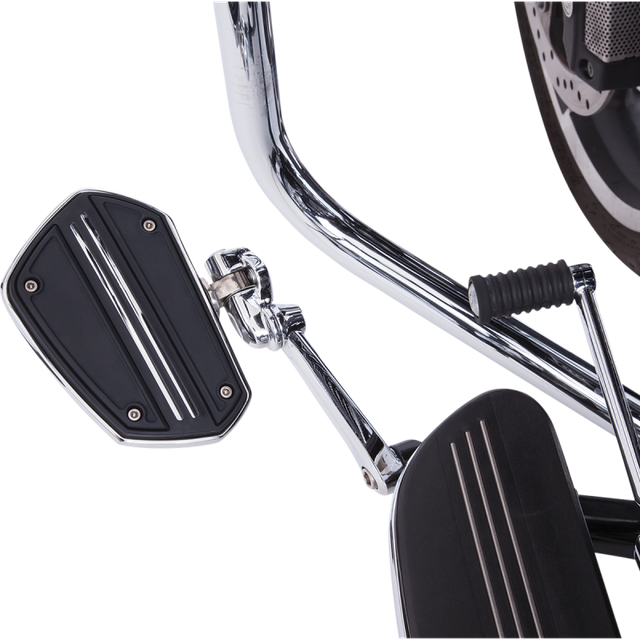 CIRO LLC TWIN RAIL BOARD - WITH ADAPTER - CHROME 60201