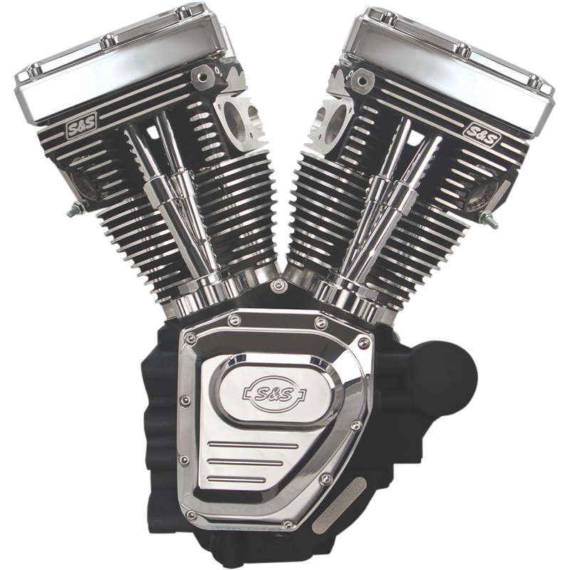 S&S CYCLE ENGINE T124LC BLK 07-16 310-0401A