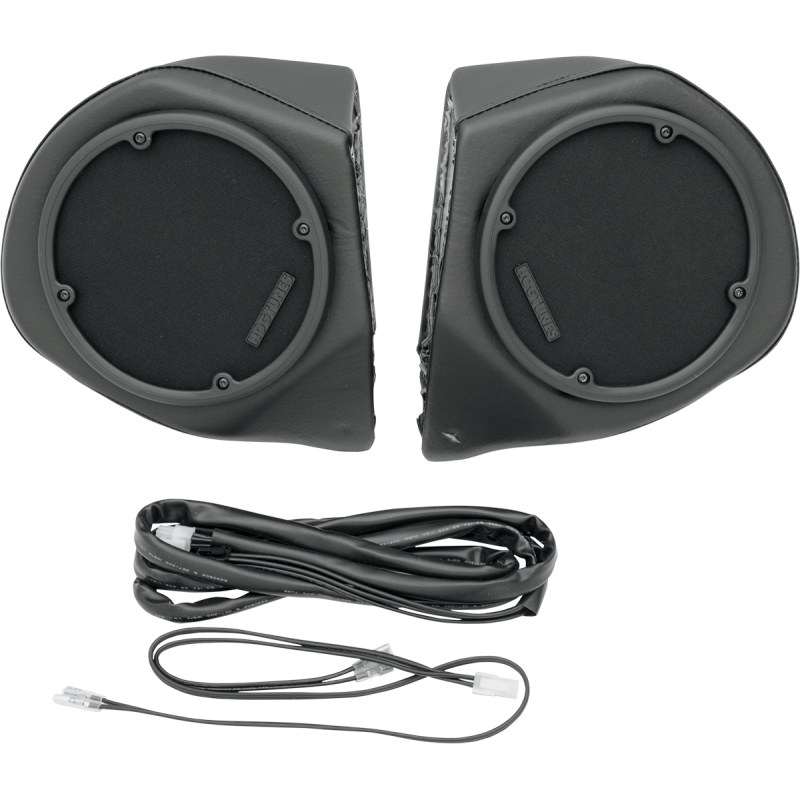 HOGTUNES REAR SPEAKER PODS FOR 98-13 "KING" TOUR PACKS RR SPKR POD