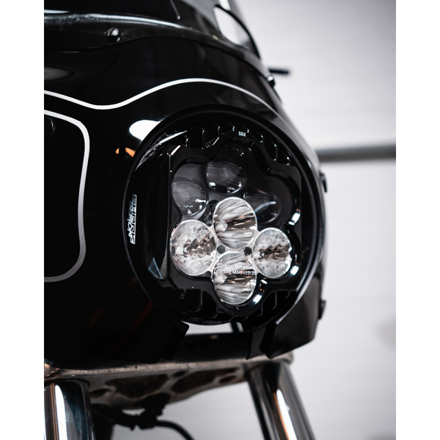 CUSTOM DYNAMICS HEADLIGHT SHARK DEMON FOR M.S. ROAD WARRIOR FAIRING SD2-MSRW-W
