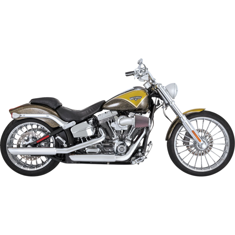 VANCE & HINES MUFFLERS 3"CHR TW SLASH 7-17STH 16335