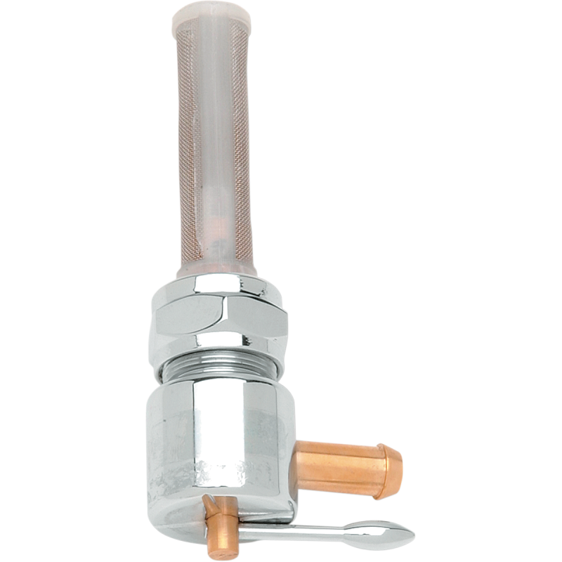 DRAG SPECIALTIES PETCOCK RND CHR 5/16"FWD EA 0705-0119