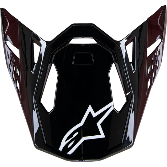ALPINESTARS VISOR SM10 BLACK CARBON 8980123-1188-OS