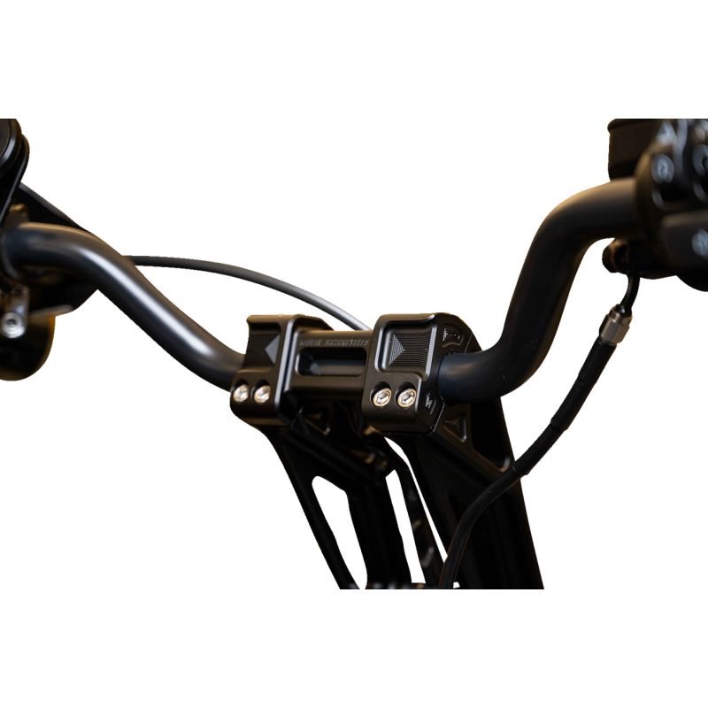 KODLIN FASTBACK RISERS UNIVERSAL 10" BLACK K55127