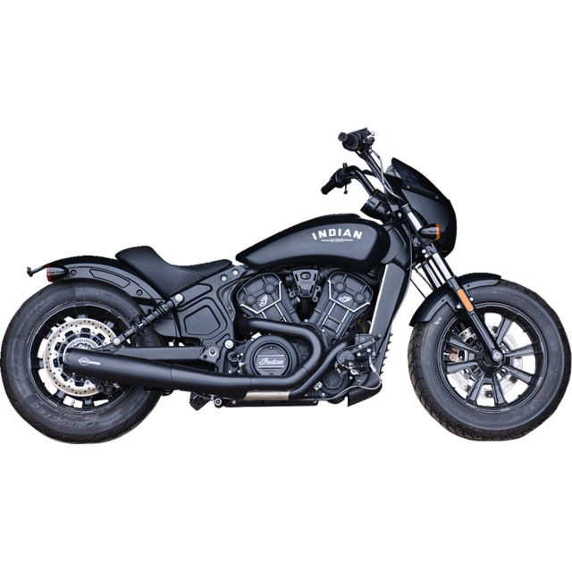 S&S CYCLE EXH 2:1 GN BK SCT 19-22 4111-266
