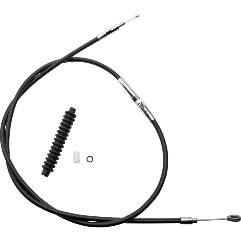 DRAG SPECIALTIES BLACK S/TAIL HE CLUTCH CABLE 4321600HE