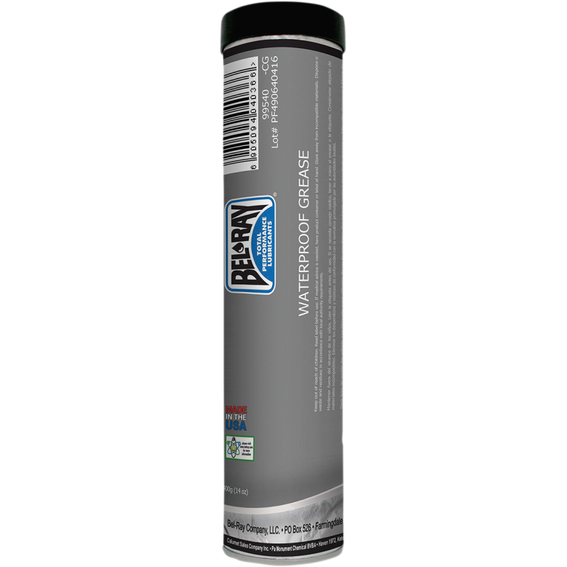 BEL-RAY MC-11 WATERPROOF GREASE- 14OZ CARTRIDGE 301293150235