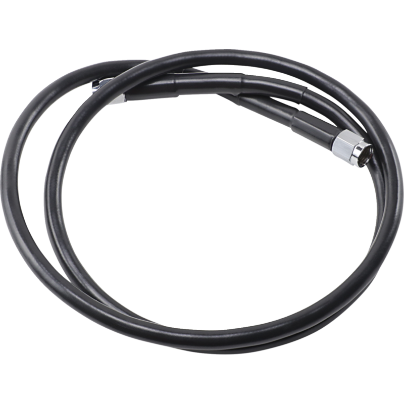 DRAG SPECIALTIES BLACK S/S BRAKE LINE 40" 840-BLK