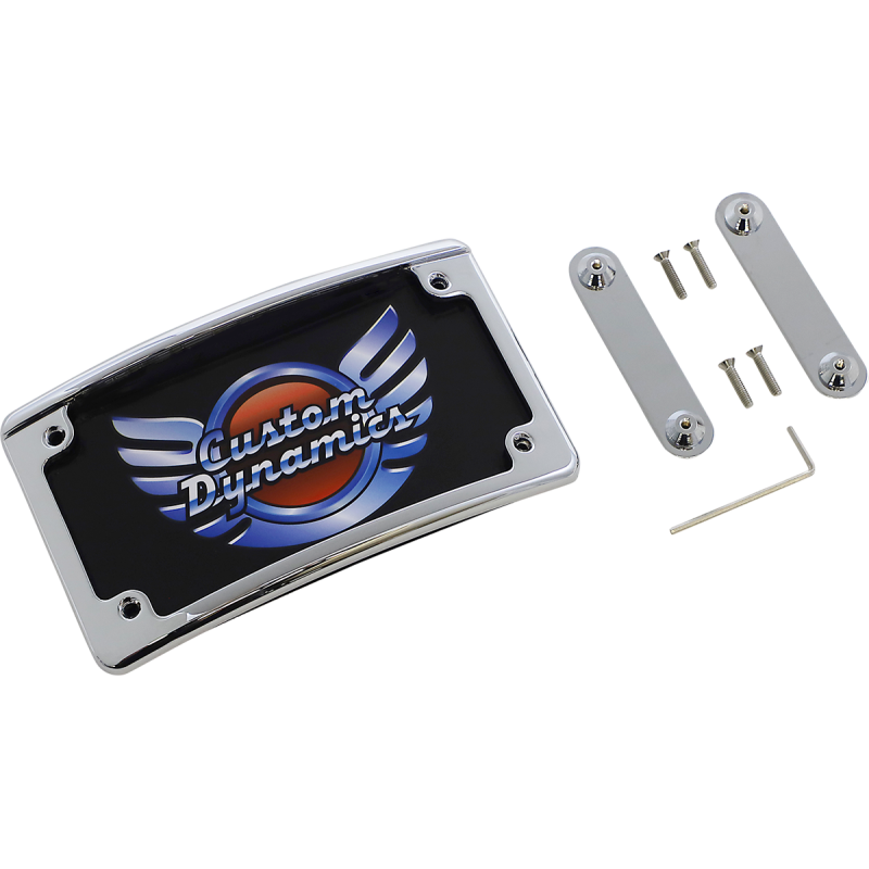 CUSTOM DYNAMICS FRAME LICENSE LED CVO CHR LPF-RAD-CVO-C