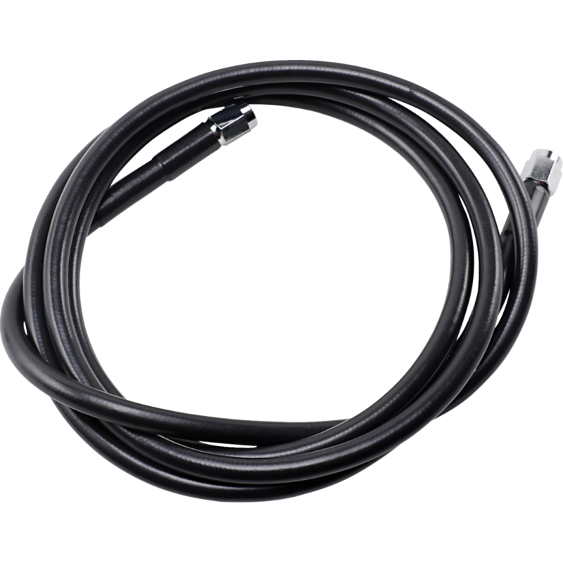 DRAG SPECIALTIES BLACK S/S BRAKE LINE 66" 866-BLK