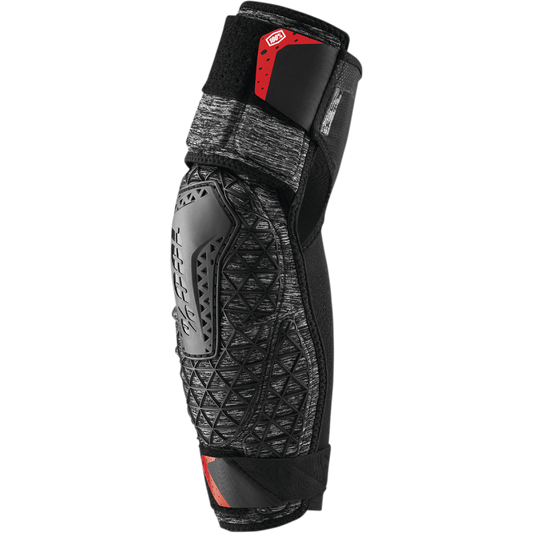100% SURPASS ELBOW GUARDS GREY HEATHER/BLACK SM 70008-00005