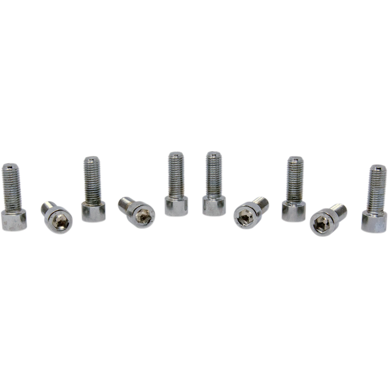 DRAG SPECIALTIES 5/16-24*7/8 SMOOTH ALLEN (10) CY-CHROME MPB227S