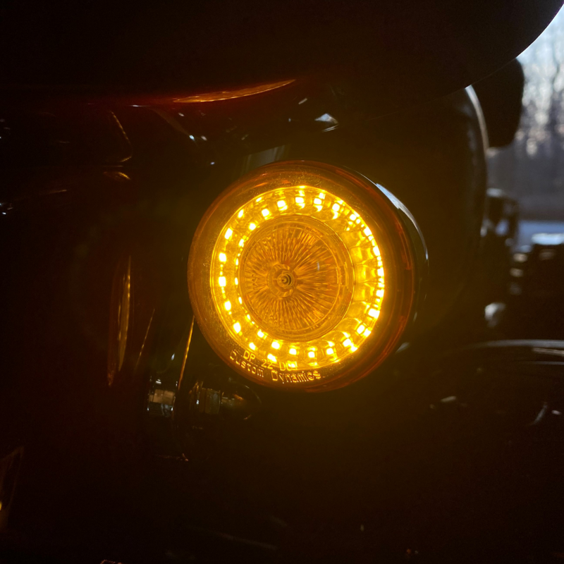 CUSTOM DYNAMICS LIGHT PB HALO 1157 AMBR PR PB-AA-57-A