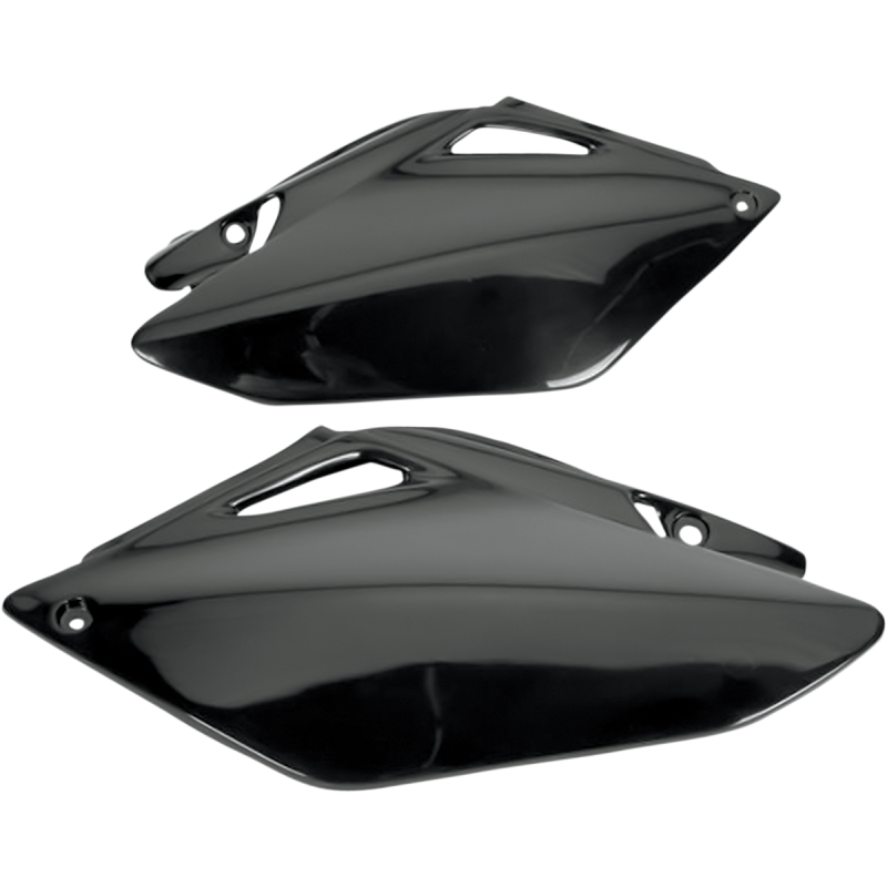 UFO CRF250R 06-08 SIDE PANELS BLACK HO04606-001