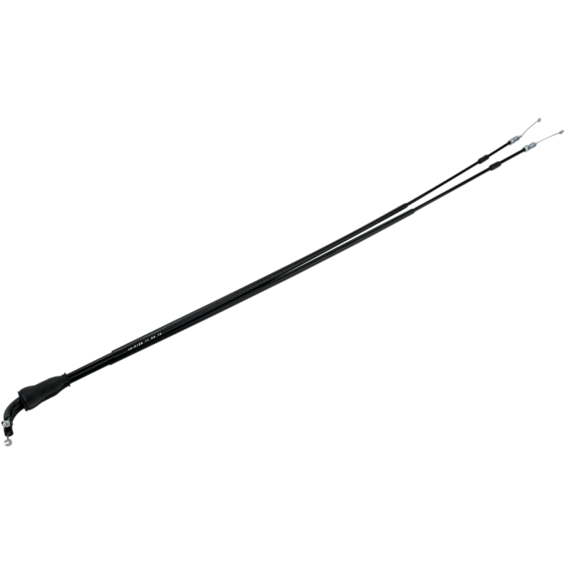 MOTION PRO THROTTLE CABLE PUSH-PULL BLACK VINYL SET 10-0122
