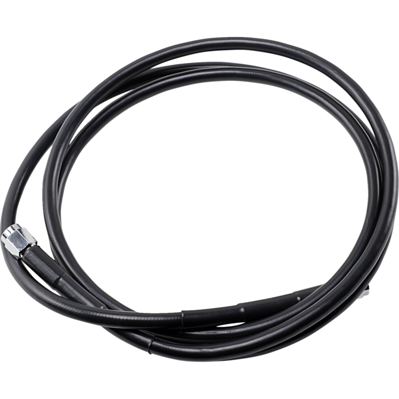 DRAG SPECIALTIES BLACK S/S BRAKE LINE 70" 870-BLK