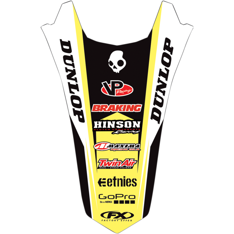 FACTORY EFFEX 01-21 RM80/85 REAR FENDER DECAL KIT (16) 19-32410
