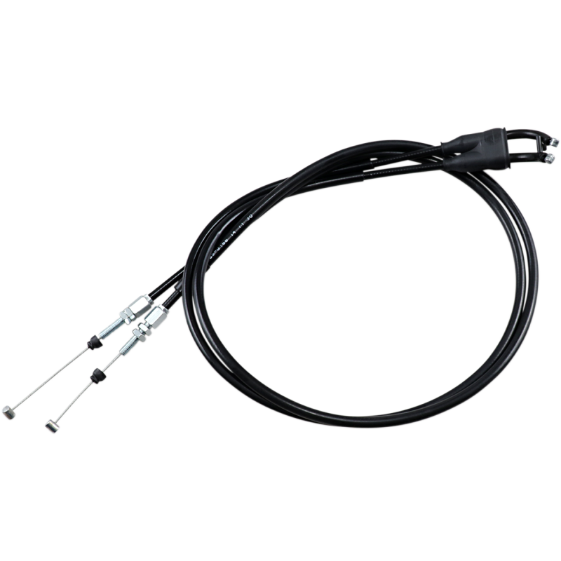 MOTION PRO THROTTLE CABLE BLACK VINYL SET 05-0166