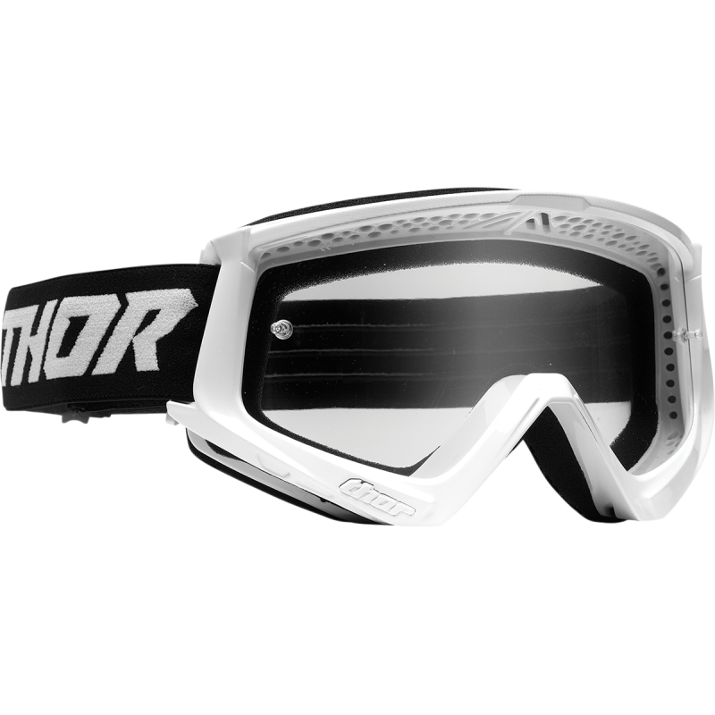 THOR GOGGL CMBT RACR YTH WH/BK 2601-3046