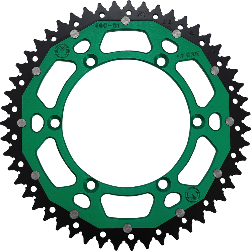 MOOSE RACING SPROCKET DUAL MSE 51 GN 1210-460-51-15X
