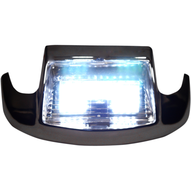 CUSTOM DYNAMICS 84-13 FLHT/86-17 FLSTC LIGHT FT FENDER LED WHT GEN-FT-W