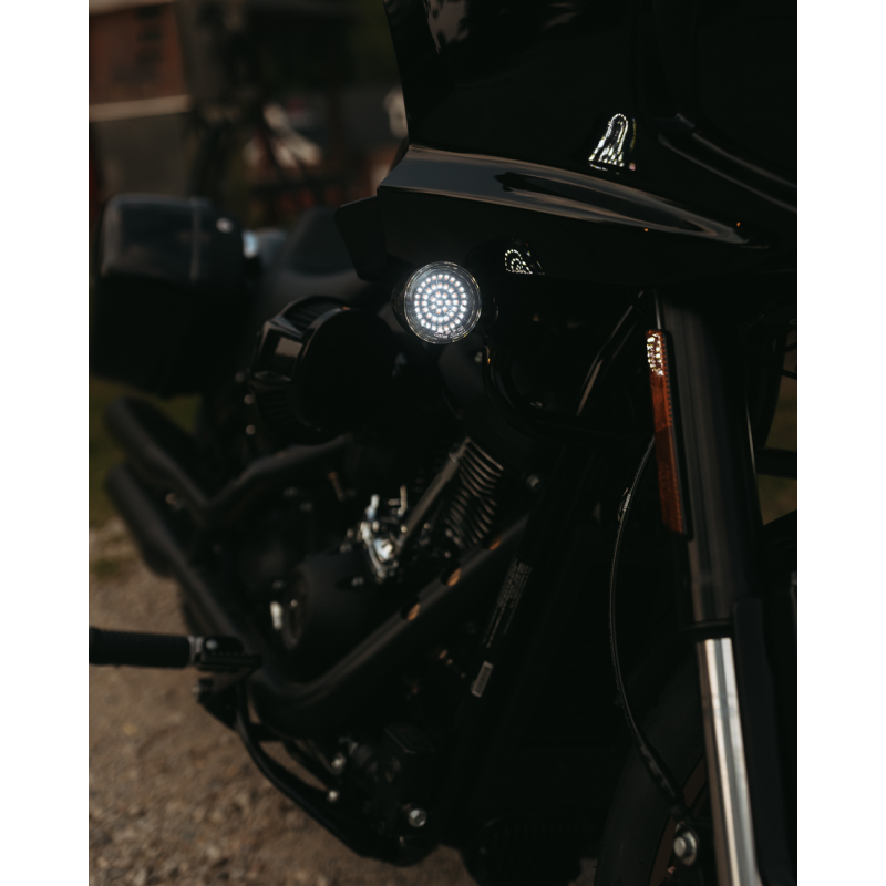 CUSTOM DYNAMICS INSERT LED TSIGNL AMB/WHT (PR) GEN-4-AW-1157
