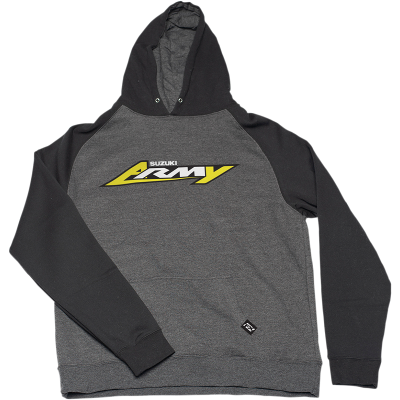 FACTORY EFFEX HOODY Y SUZ ARMY BLK MD 22-88432