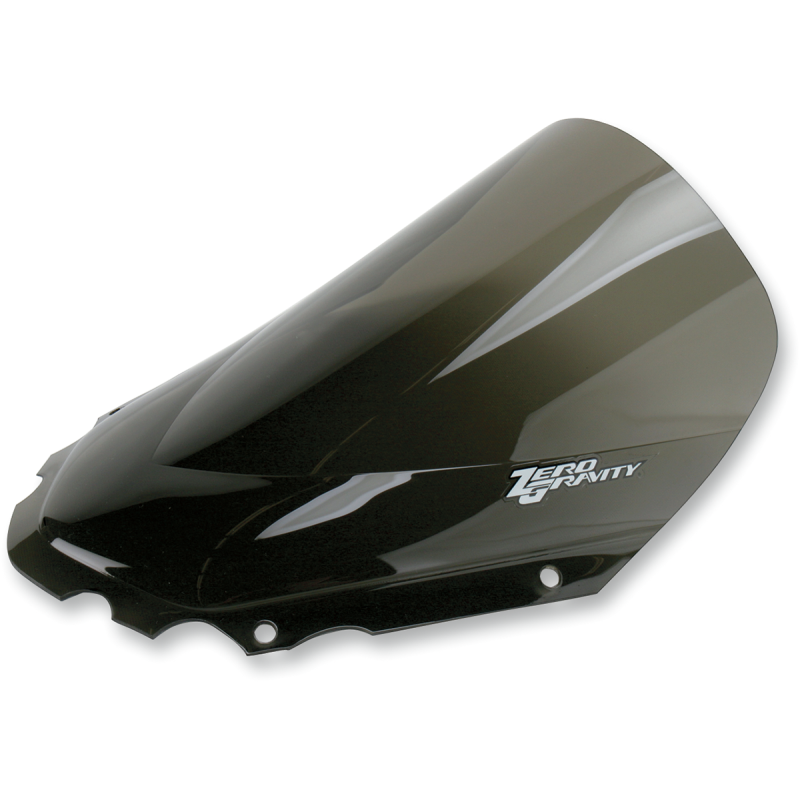ZERO GRAVITY DOUBLE BUBBLE WINDSCREEN - SMOKE - KLR 08-18 16-206-02