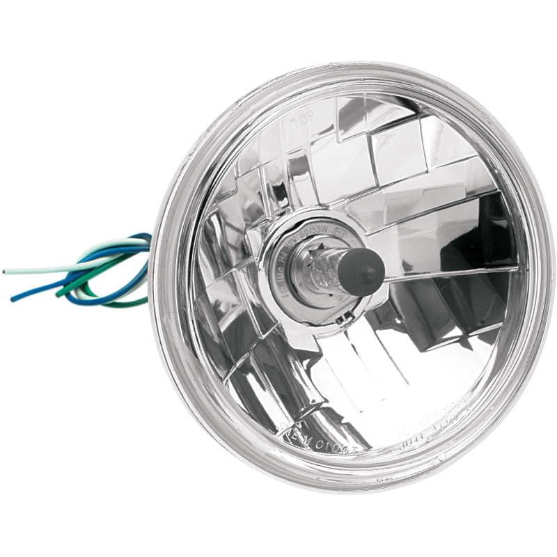 DRAG SPECIALTIES 5-3/4" DIAMOND LIGHT W/ H4 BULB 0901-0577