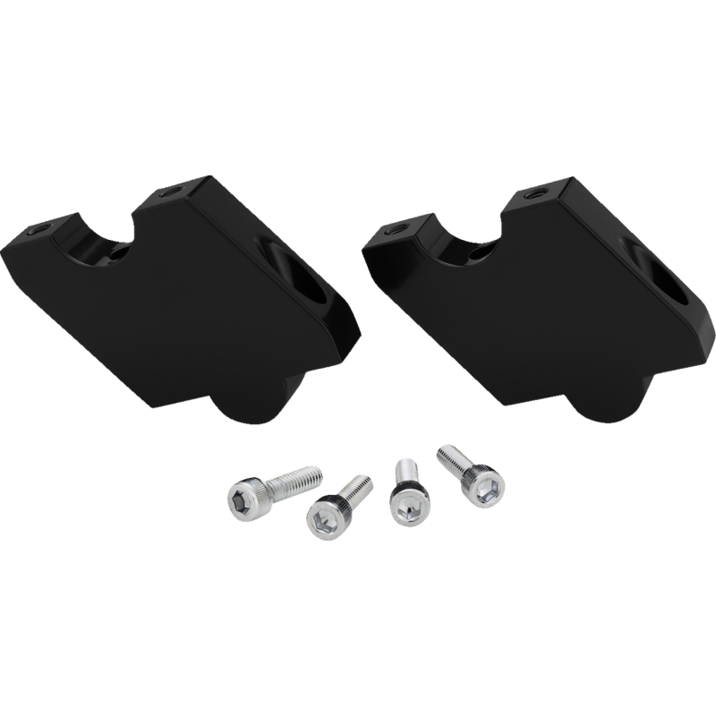 SHOW CHROME HANDLEBAR RISERS RYKER PAIR 41-418