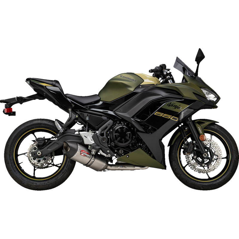 YOSHIMURA 17-24 NINJA 650 AT2 FS SS/SS/CF WF 14651AM521