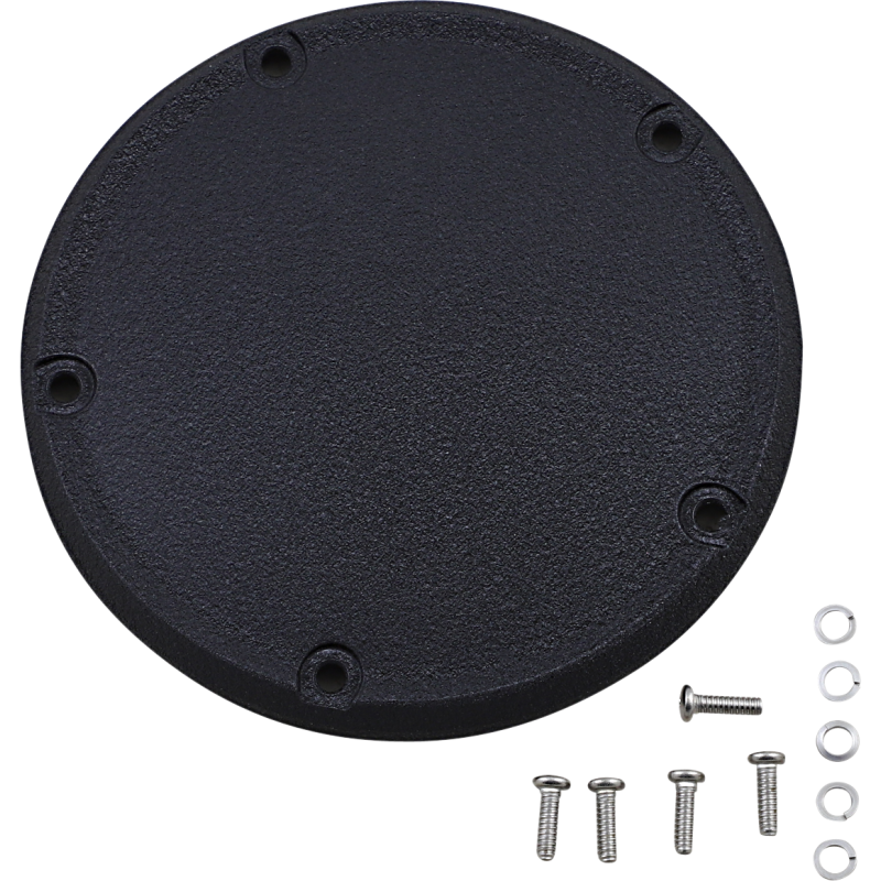 DRAG SPECIALTIES COVER DERBY WK BK SOFTAIL D33-0118WB