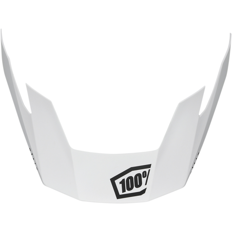 100% ALTIS REPLACEMENT VISOR WHITE 89029-00005