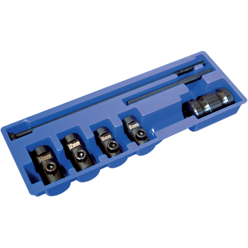 MOTION PRO DOWEL PIN PULLER SET WITH 8MM, 10MM, 12MM, 14MM COLLETS TOOL 08-0604