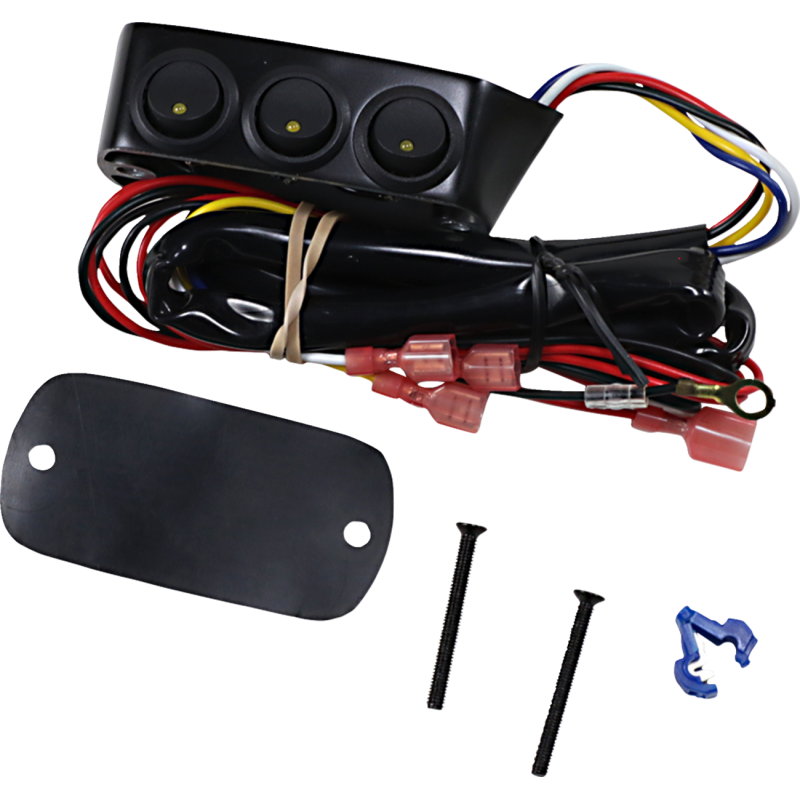 SHOW CHROME MATTE BLACK SWITCH BOX 52-705MA