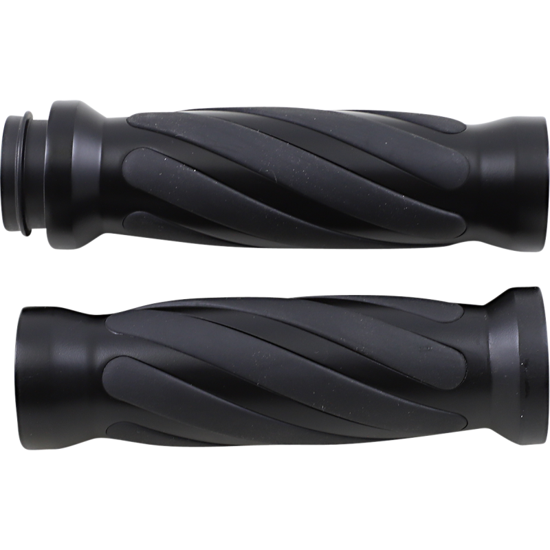 DRAG SPECIALTIES GRIP MBLACK TWISTED TBW 17-0543MBT