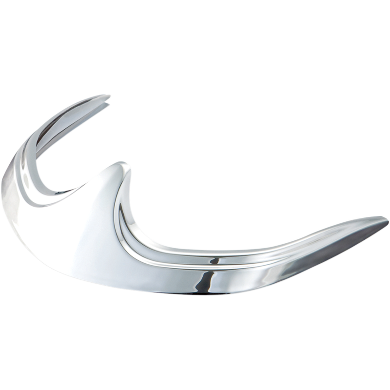 SHOW CHROME FRONT FENDER TIP ACCENT VTX 55-147
