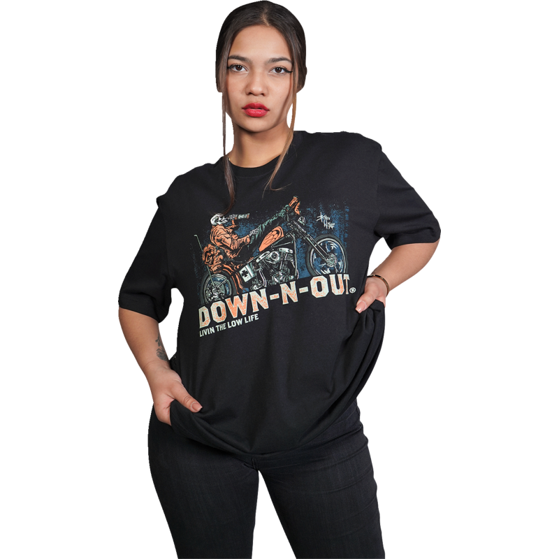 LETHAL THREAT TEE DNO PARTY1ST BLK LG DT10043L