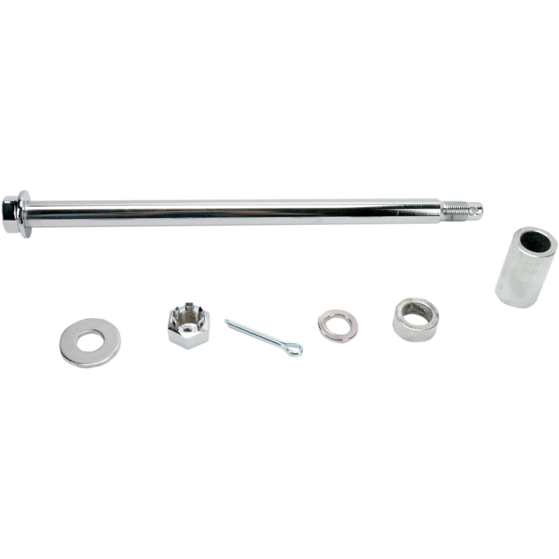DRAG SPECIALTIES 00-07 FXST REAR AXLE CHROME DS223047